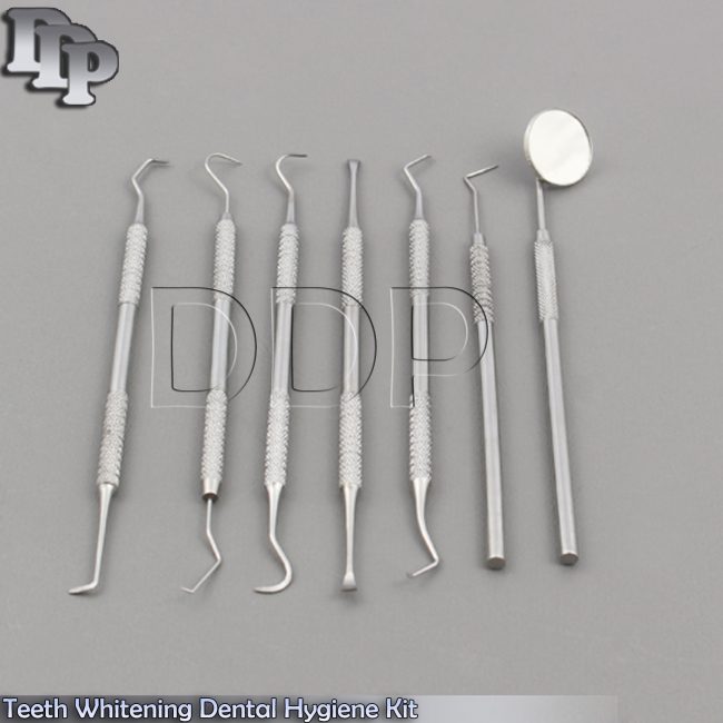Teeth Whitening Dental Hygiene Kit Anterior Towner Calculus Plaque Remover Tools