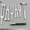 Tuning Fork Set of 7 - Medical Surgical Diagnostic instruments+ FREE PEN LIGHT