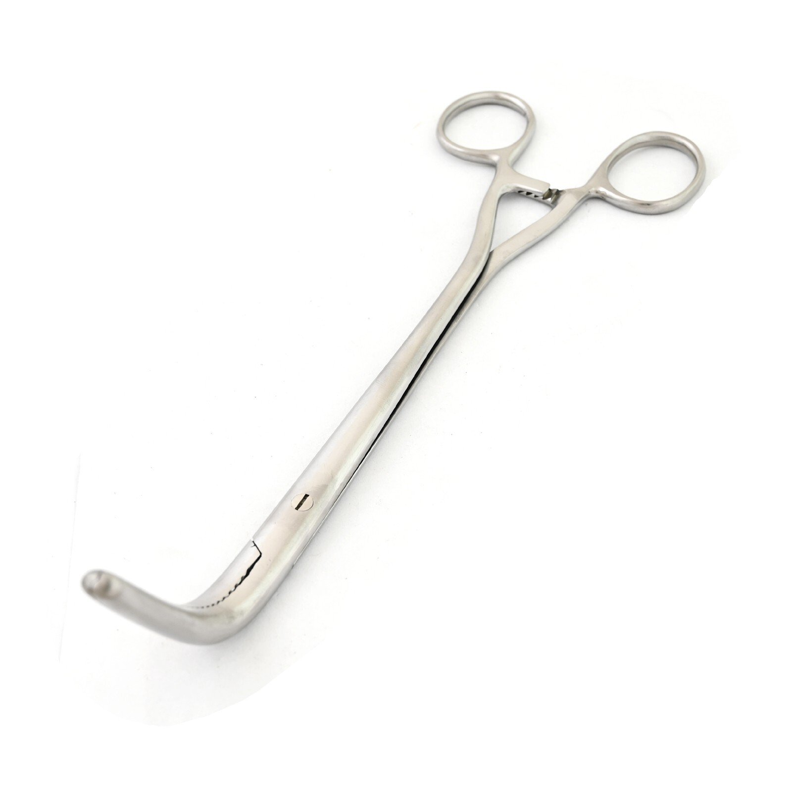 Wertheim Hysterectomy Clamp Forceps 9.5'' (60° Degree) Surgical Inst DS-1869 - Image 3