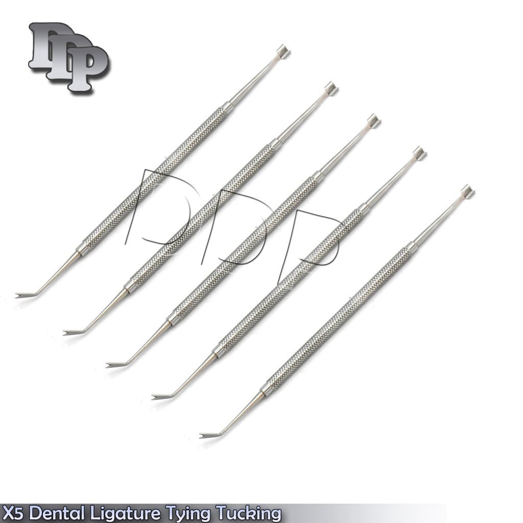 X5 Dental Ligature Tying Tucking Instrument Tucker Tier Orthodontic Instruments