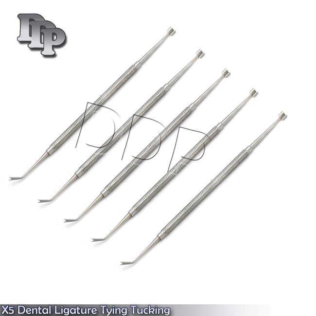 X5 Dental Ligature Tying Tucking Instrument Tucker Tier Orthodontic Instruments