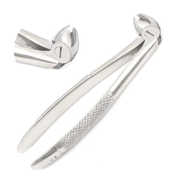 1 New Dental Extracting Forceps-Lower Molars Fig 22 Dental Instruments