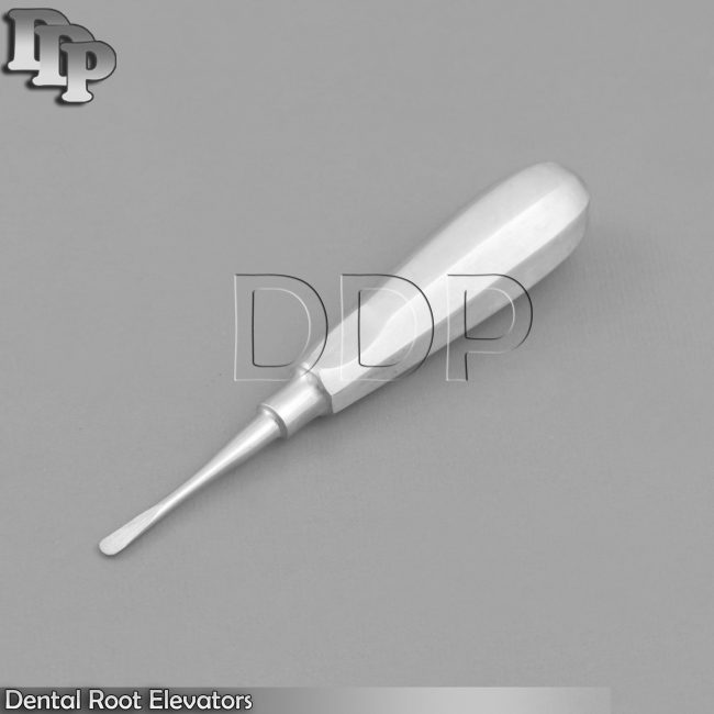10× Dental Elevator Straight Root Tip 3mm Surgical Extraction Instruments