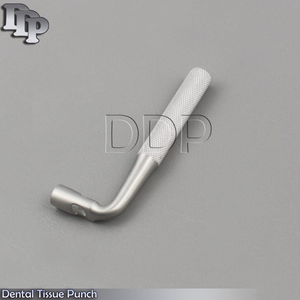 10× Dental Tissue Punch 6mm Angled L Shape Surgical Instruments