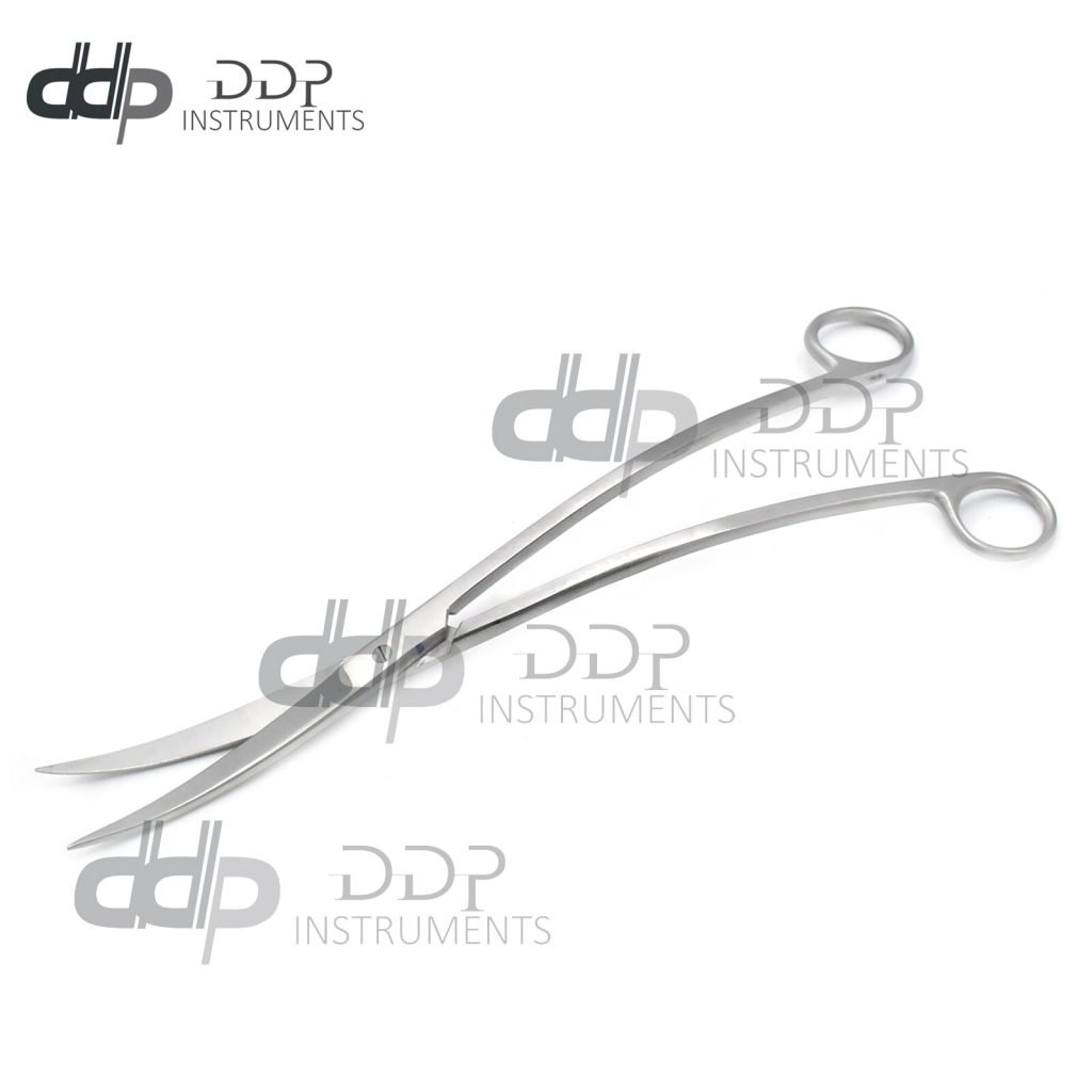 10'' Large Double Curved Stainless Steel Pro Bent Scissors DS-1310