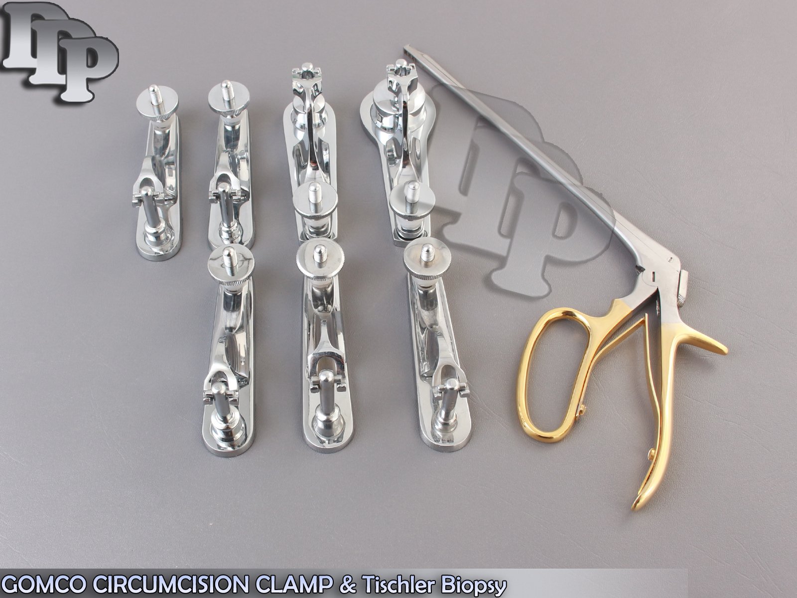 13 Pc GOMCO CIRCUMCISION CLAMP 1.1 1.3 1.45 1.5 1.6 2.1 3.2 cm Tischler biopsy