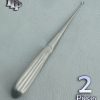 2 Pcs SPRATT BONE CURETTES 00 ENT Surgical Instruments
