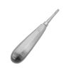 2 Pieces Of Dental Elevator 5mm Serrated Straight Surgical Instruments