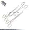 3 Pieces Kelly Locking Forceps Curved 5.5" Hemostatic Surgical Instruments