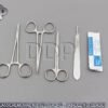 4 PC CLASSIC SUTURE  REMOVAL KIT SET (SCALPEL HANDLE #3+ 5 BLADES #15)