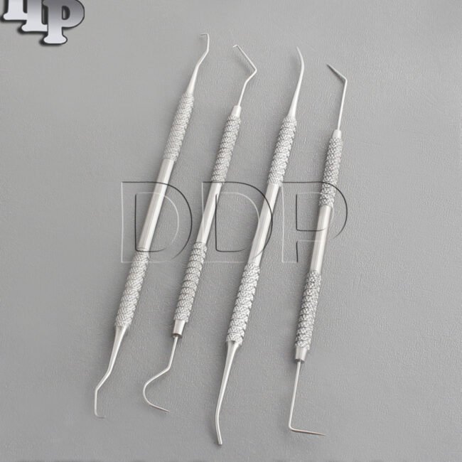 4 PC SET Dog Teeth Cleaning Tool Dental Pick Probes New, PR-0027