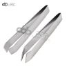 4.6"-Fish Bone Tweezer Flat and Slant Pliers Set for Kitchen Salmon 2 Pc DS-1436