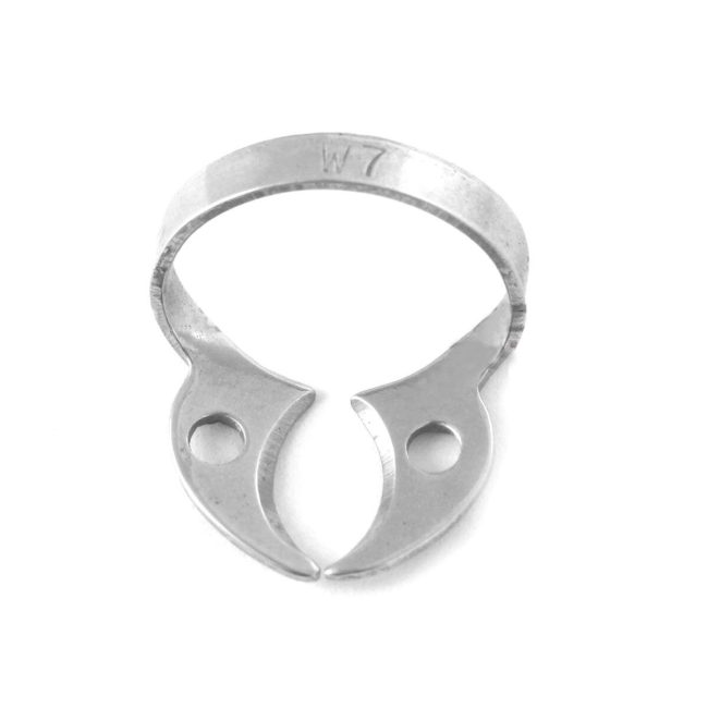 6 Endodontic Rubber Dam Clamp #W7 Surgical Dental Instruments