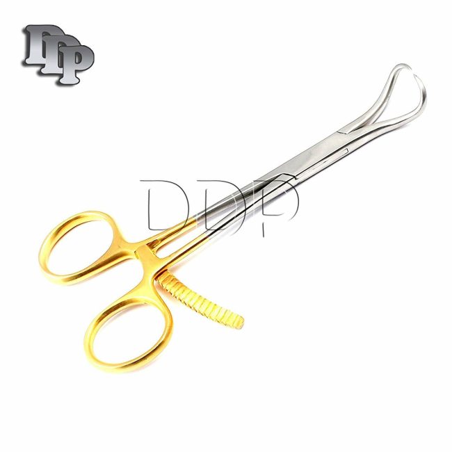 Bone Reduction Forceps 5.5" Gold Plated Surgical Instruments