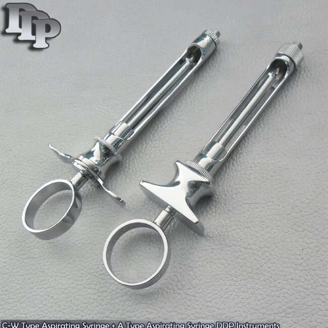 C-W Type Aspirating Syringe + A Type Aspirating Syringe Instruments