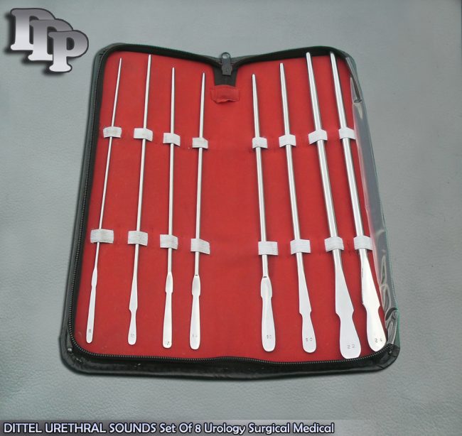DITTEL SOUNDS OB/Gyn Urology Surgical Medical 8PC SET