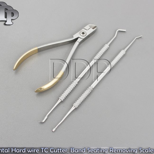 Dental Hard wire TC Cutter, Band Seating Removing Scaler Orthodontic Lab DN-2106