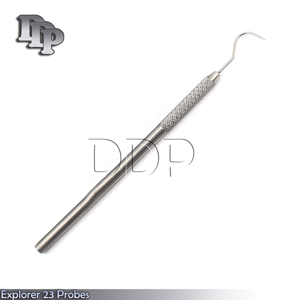 Dental Probe 23 Endodontic Explorer Tartar Remover Periodontal Dentist Tool New