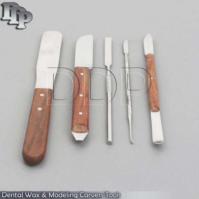Dental Wax Modeling Carvers Lecron Mixing Spatula Laboratory Technitians DN-2234