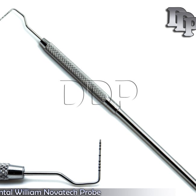 Dental William Novatech Periodontal Color Coded Probe Pocket Depth Measurment