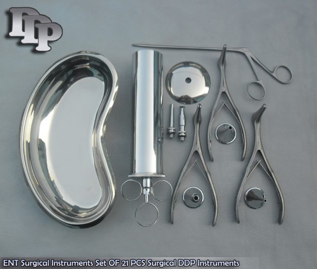 ENT Surgical Instruments Set OF 21 PCS DS-963