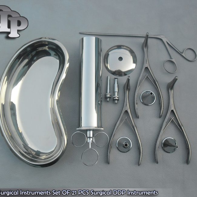 ENT Surgical Instruments Set OF 21 PCS DS-963