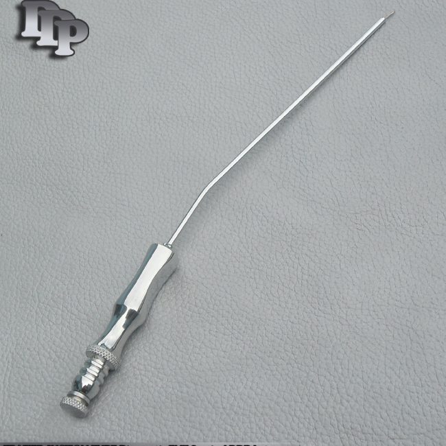 FRAZIER SUCTION ASPIRATOR SURGICAL TUBE 7 INCH 30 DEGREE CURVED 10 FR