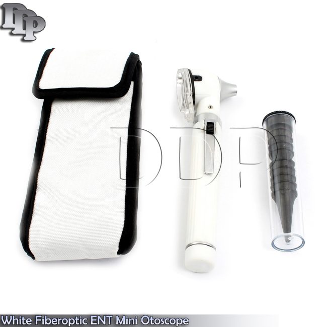 Fiber Optics Mini LED ENT Eustachian Ophthalmoscope diagnosis