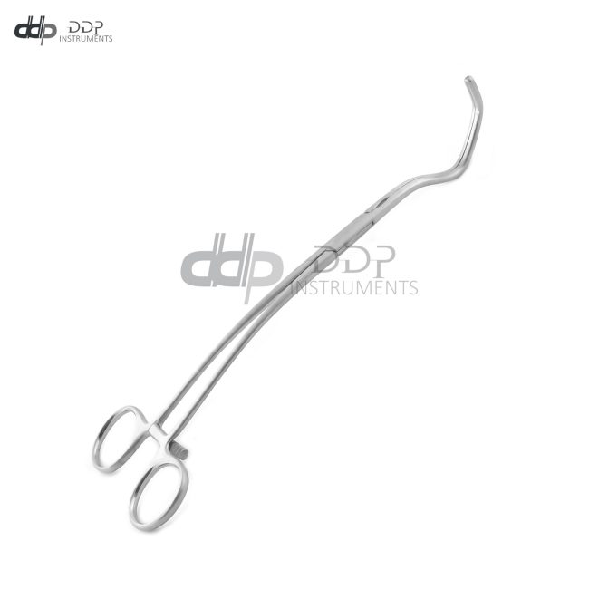 Glover Clamp Angled DeBakey Atraumatic jaws Curved Shanks, 10.5'' SR-613