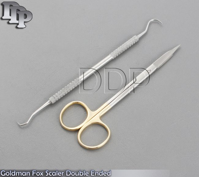 Goldman Fox Dental Surgical Tc Tungsten Carbide, Jaquette Scaler Double Ended