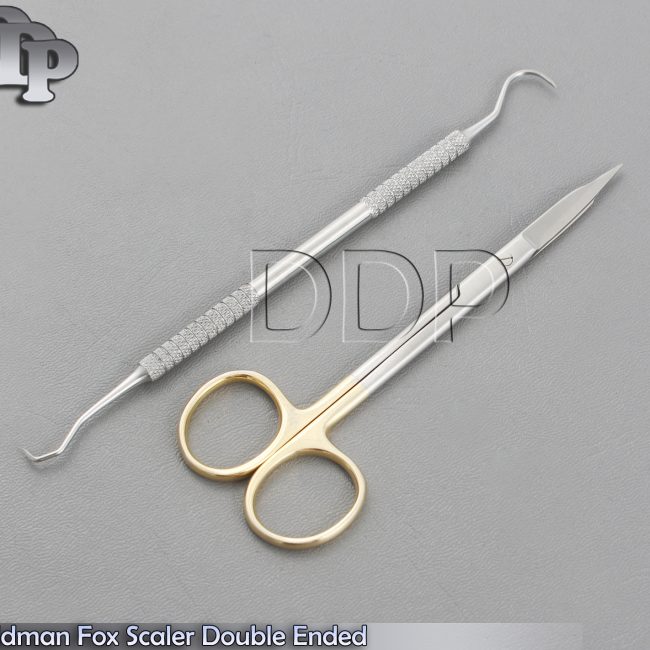 Goldman Fox Dental Surgical Tc Tungsten Carbide, Jaquette Scaler Double Ended