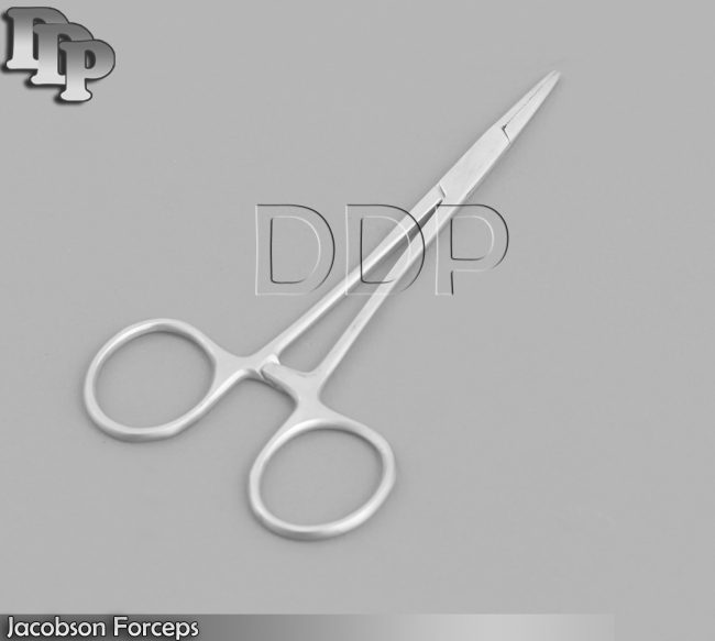 Jacobson Forceps 5" Straight Delicate Surgical Vet Instruments