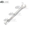 LOWMAN Bone Clamp 7" 1x2 Prong Jaws 3/4" calibrated 1" SURGICAL INSTRUMENTS NEW
