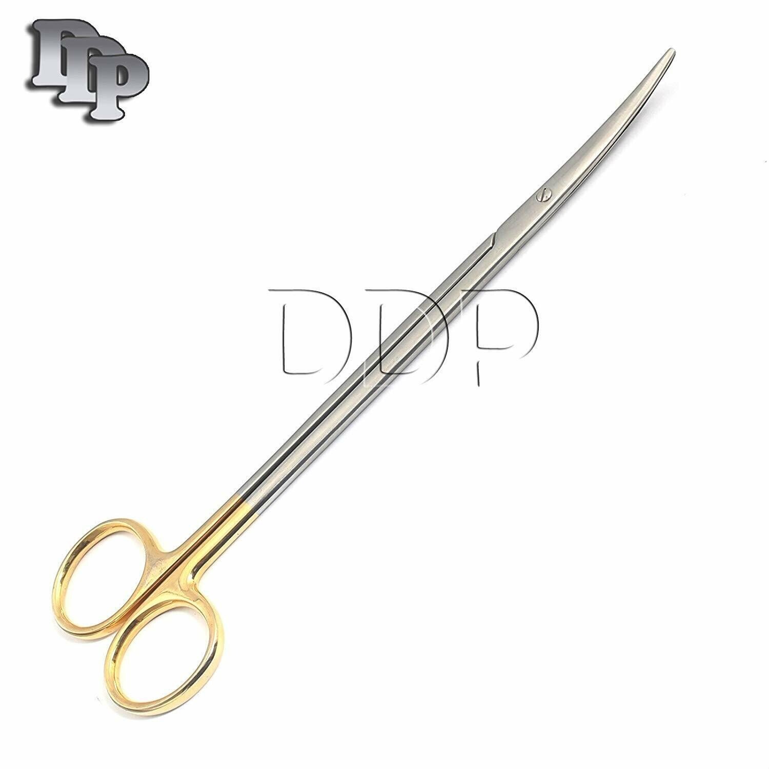 Metzenbaum Dissecting Scissor Curved w/ Tungsten Carbide 18cm - 7'' Surgical