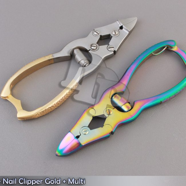Mycotic Toe Nail Clipper Gold + Multi Surgical Instruments