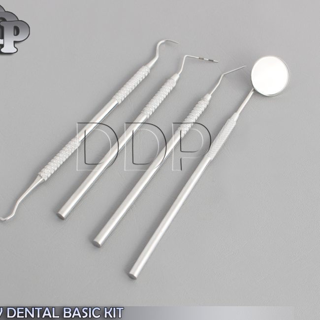NEW DENTAL BASIC KITS,JACQUETTE,PROBE 9 MIRROR AND HANDLE LAB,PR-0056