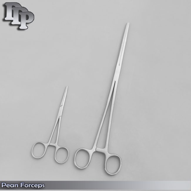 New 2pc Set 7" + 16" Straight Hemostat Forceps Locking Clamps Stainless Steel