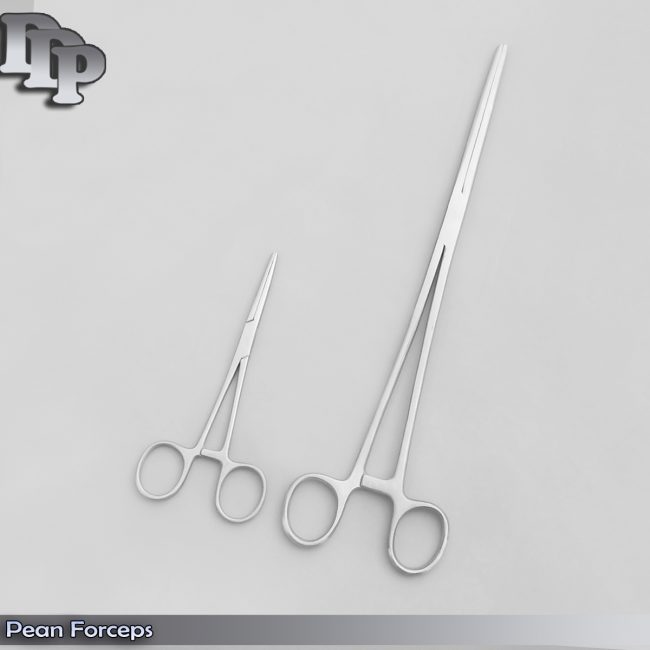 New 2pc Set 7" + 24" Straight Hemostat Forceps Locking Clamps Stainless Steel