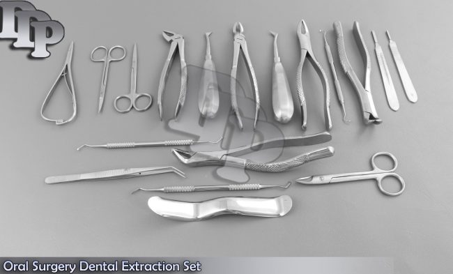 New 35 Pcs. Oral Surgery Dental Extraction Set Dentist Instruments DDP-161