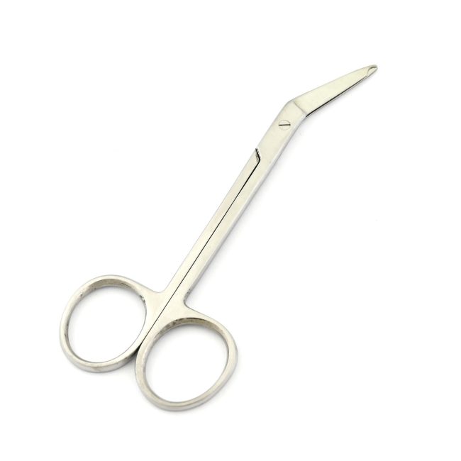Northbent Suture Stitch Scissors 4.5" Angled Stainless Steel DS-1919