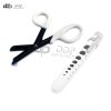 PREMIUM REUSABLE PENLIGHT + BANDAGE SCISSORS SHEARS 7.5" SERRATED FLUORIDE COAT