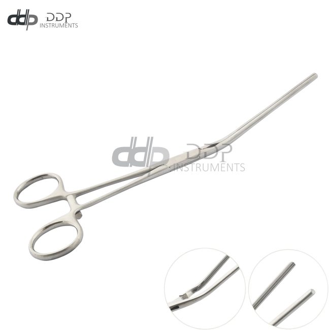 Peripheral Vascular Clamp 7.25''- DeBakey Atraumatic  jaws, Straight SR-612