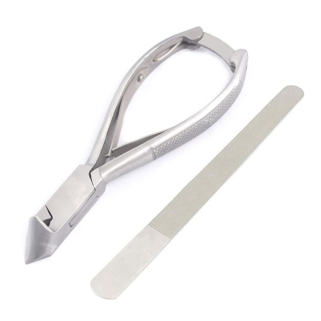 Podiatrist Toe Ingrown Nail Clipper Cutter Manicure Pedicure Thick Nails - File