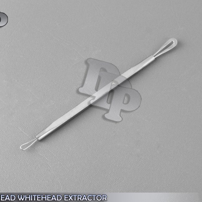 SET OF 2 BLACKHEAD WHITEHEAD EXTRACTOR,STAINLESS STEEL