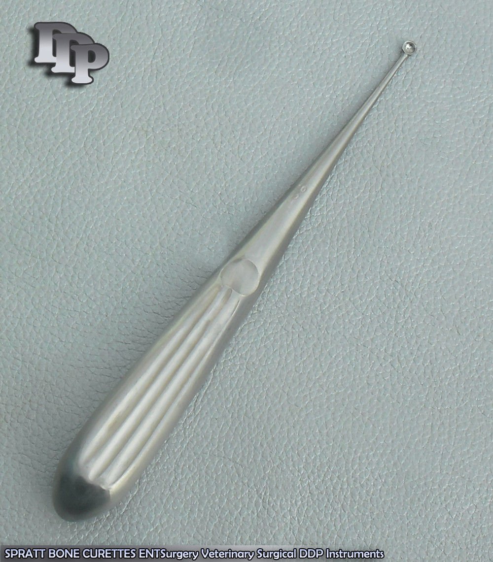 SPRATT BRUN CURETTE Surgical Orthopedic Instrument #00 - Image 3