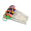 Set Of 8 Pcs Operating Scissors 5.5" Blunt/Blunt Straight Mix Color Handle
