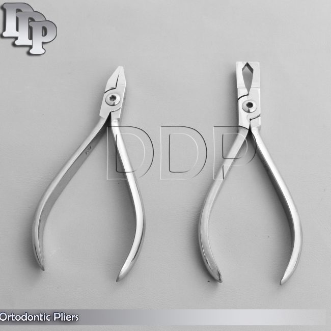Set of 2 Adams Pliers & Bracket Remover Plier Orthodontic Instruments Set