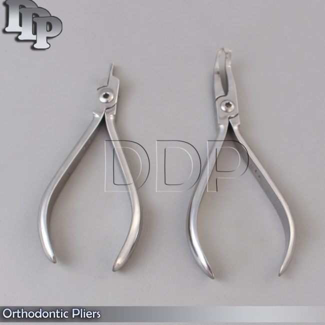 Set of 2 Nance Loop Forming Plier & Bracket Remover Plier Angle Orthodontic