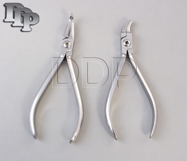 Set of 2 Reynolds Contouring Plier & How Plier Curved Orthodontic Instrument