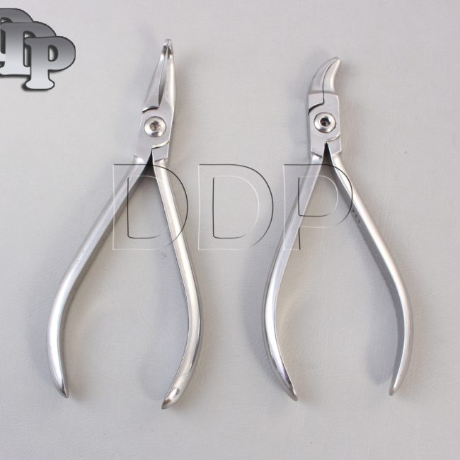Set of 2 Reynolds Contouring Plier & How Plier Curved Orthodontic Instrument